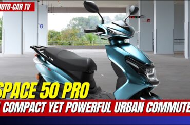 KUBA SPACE 50 PRO: A Compact Yet Powerful Urban Commuter | MOTO-CAR TV