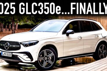 2025 Mercedes GLC 350e.. Plug-in Benz with 54 Miles of EV Range