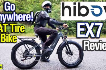 Hiboy EX7 FAT Tire Electric Bike Review | Full Suspension FAT Tire Electric Bike Off Road