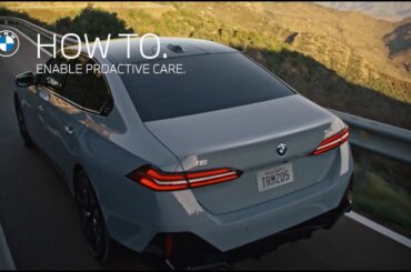 How To Enable Proactive Care | BMW How-To