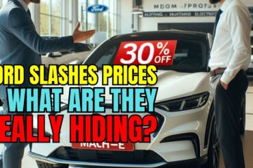 You Won't Believe Ford's Shocking Electric Vehicle Price Slash