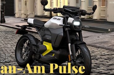 2025 Can-Am Pulse : An Electric Motorcycle Revolution Made for Urban Adventurers