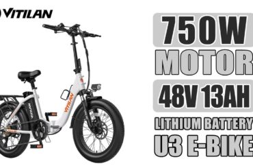 VITILAN U3 Electric Bicycle-Give You A Lighter And More Affordable Enjoyment!