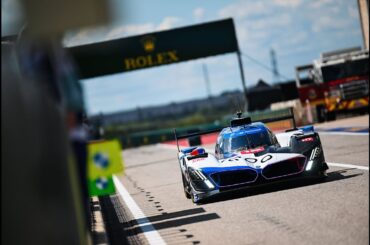 FIA WEC, Fuji: #15 BMW M Hybrid V8 onboard.