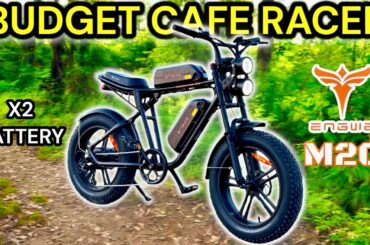 The ULTIMATE Moped E-BIKE // Engwe M20 Test Ride + Review!