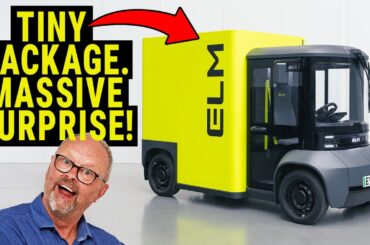 This Tiny Electric Van Means BIG Business!