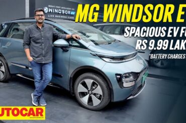 MG Windsor EV - Priced to disrupt | First Look | Autocar India