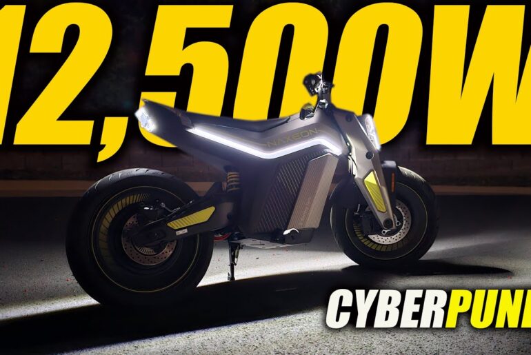 NAXEON IAM 12500W CYBERPUNK BEAST Electric Motorcycle