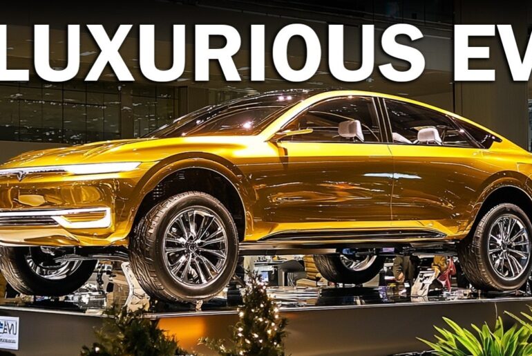 Top 12 Most Luxurious Electric Cars of 2025!