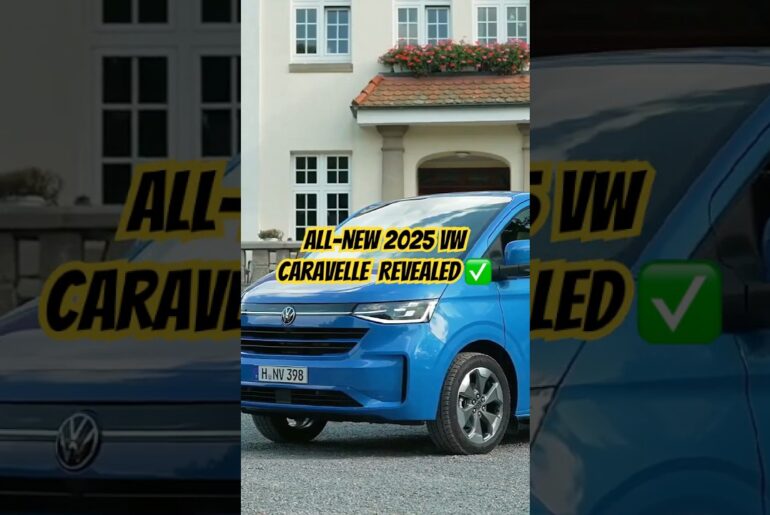 2025 All-New Volkswagen Caravelle Revealed | Highlights  #vwcar #caravelle #highlights