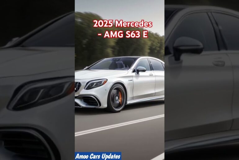 2025 Mercedes-AMG S63 E Review - A Masterclass in Performance and Luxury