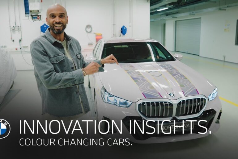 BMW Innovation Insights. Color Changing Cars.