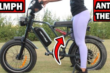 BEST CHEAP FAST EBike on Amazon? 2024 HappyRun G60 Electric Bike Review 31 MPH FULL SUSPENSION