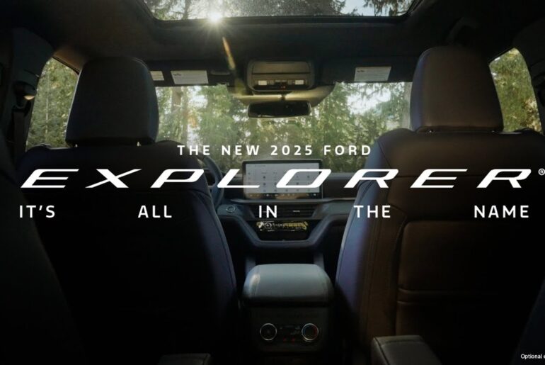 Look Inside the New 2025 Ford Explorer®