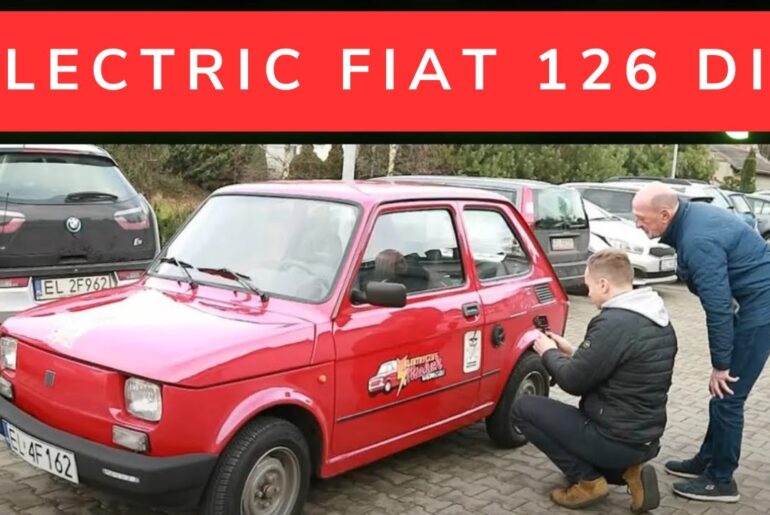 Electric vehicle from FIAT 126P