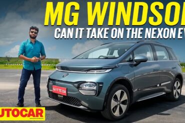 MG Windsor review - MG's third EV aims for the Tata Nexon EV | First Drive | Autocar India