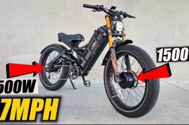 This "100 Mile" Range AWD Ebike is a MONSTER! Eahora Romeo Pro II Review