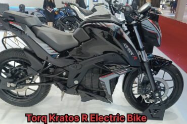 Torq Motors Unveil Kratos R Electric Bike at Bharat Mobility Global Expo | Electric Vehicle 360 #ev