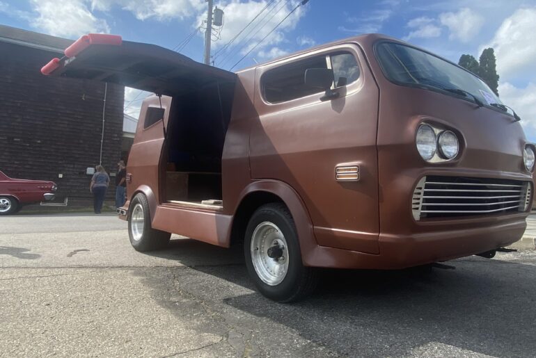 This van I saw at a car show two days ago