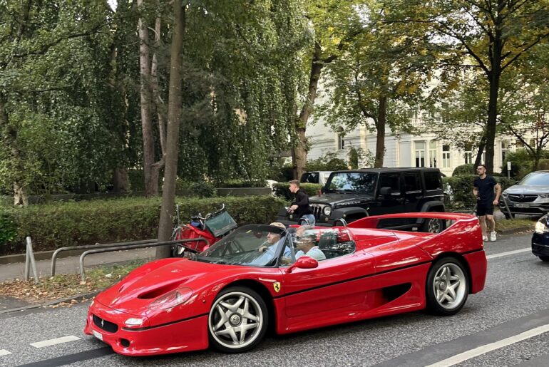 I finally completed the big 5 seeing this [Ferrari F50] today 🥳