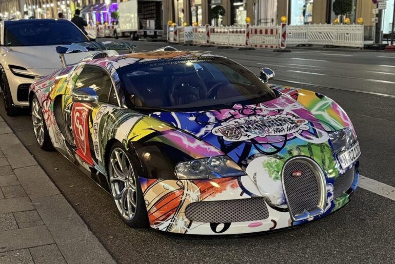 [Bugatti Veyron] with a rather… "interesting" design