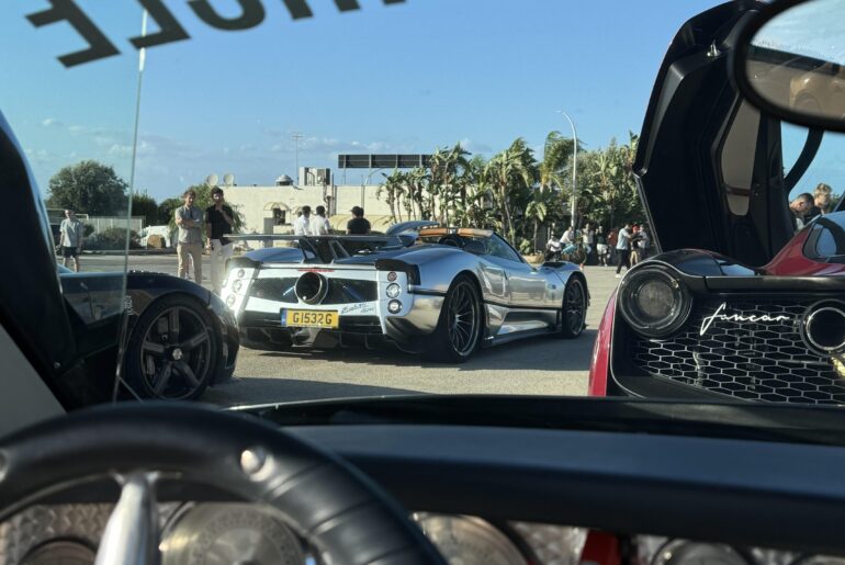 [Pagani Zonda 760 Roadster] and [GMA T.50] Spotted