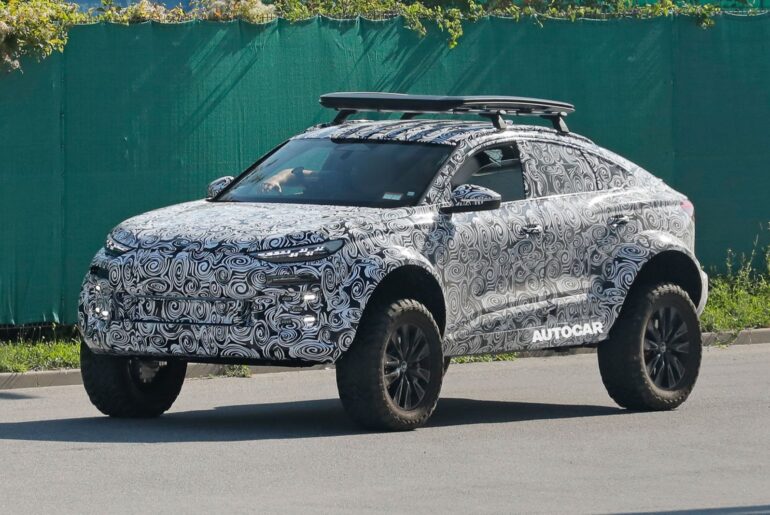 What's Audi cooking? Mystery mule hints at extreme 4x4 | Autocar