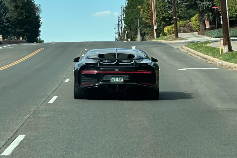 Spotted this [Bugatti Chiron] yesterday afternoon