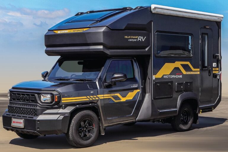 Hilux Champ RV camper from Thailand