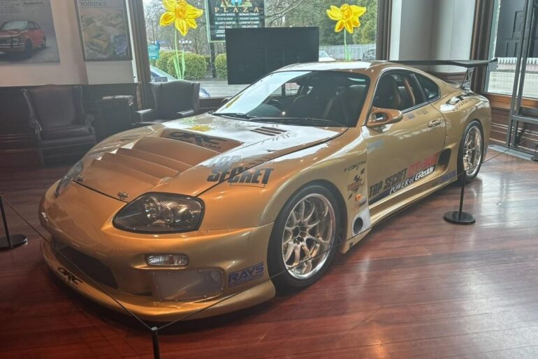 This is THE [Smokey Nagata Top Secret GT-300 Supra]. Yes the real one.