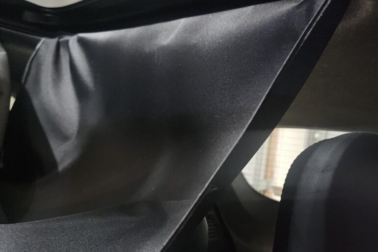 Is there a way to fix this Lincoln MKC's headliner at home?