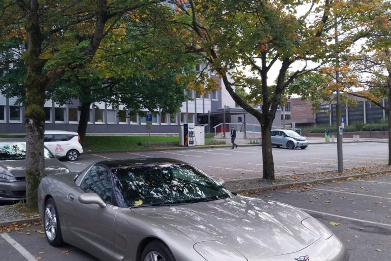 Spotted this [Chevrolet Corvette] in Moss Norway today 🤩