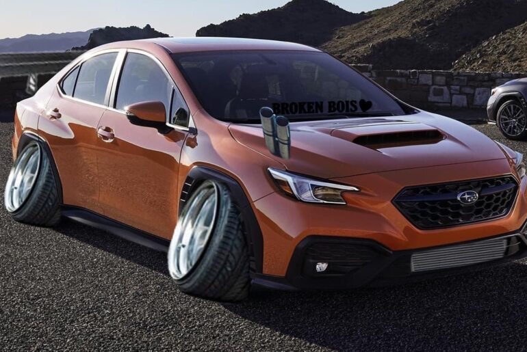 one month after the new wrx comes out theyre all going to look like this