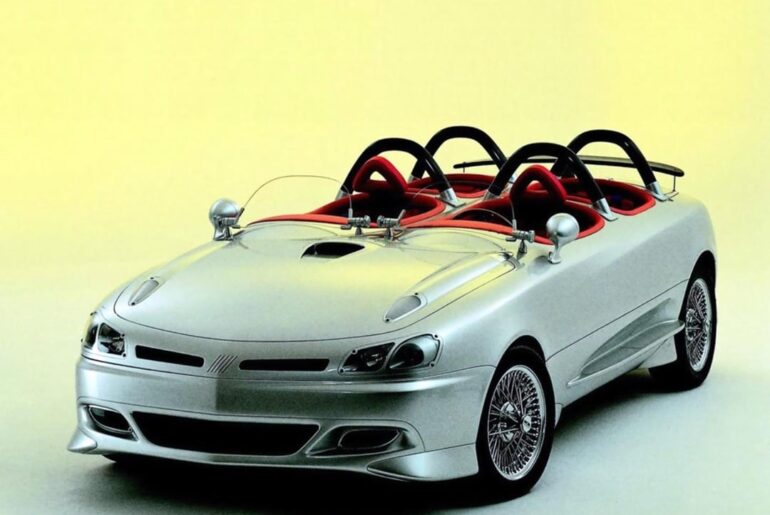 1996 Fiat formula 4 concept, product of the visionaries at italdesign