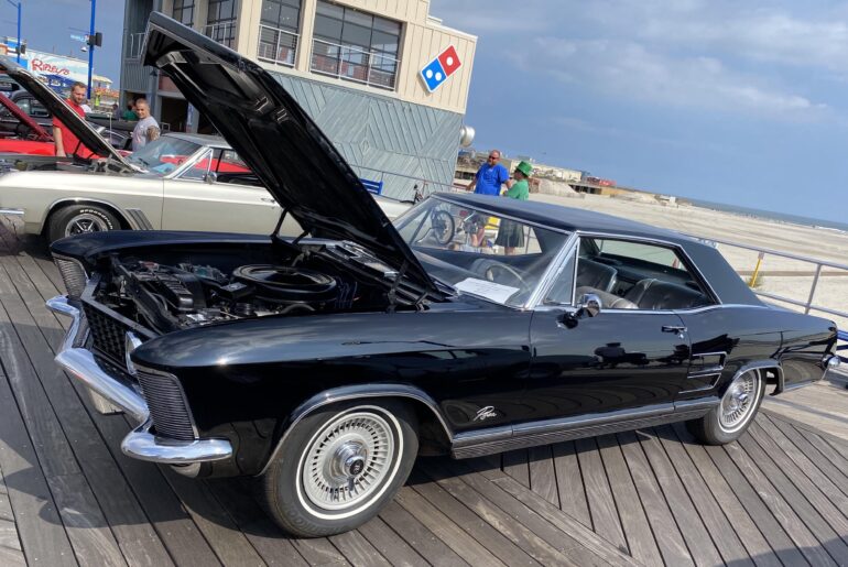 Buick Rivera seen in Wildwood NJ at the Classic Car Show on the Boardwalk. Had to snap a pic; my 73 year old Dad loves these babies!