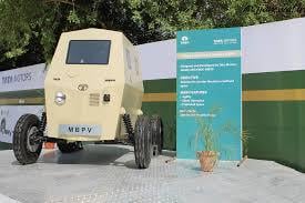 2012 Tata Motors Micro Bullet-Proof Vehicle (MBPV). Tata designed the MBPV as a protected mobility solution that assists Indian elite forces in limited indoor locations such as malls, railway stations, airport interiors and other small locations.