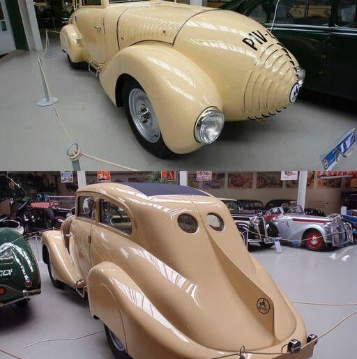 Wikov Type 35 Kapka The first Czech streamlined car (c.1931)