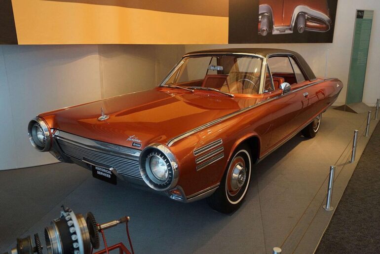 Rare Experimental '63 Chrysler Turbine.