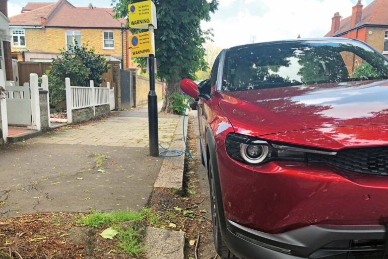 Lamp-post chargers under threat from councils and ICE drivers | Autocar