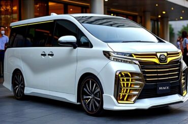 WOW! Toyota Hiace 2025 - Plug-in Hybrid and AWD, the Perfect Mix!