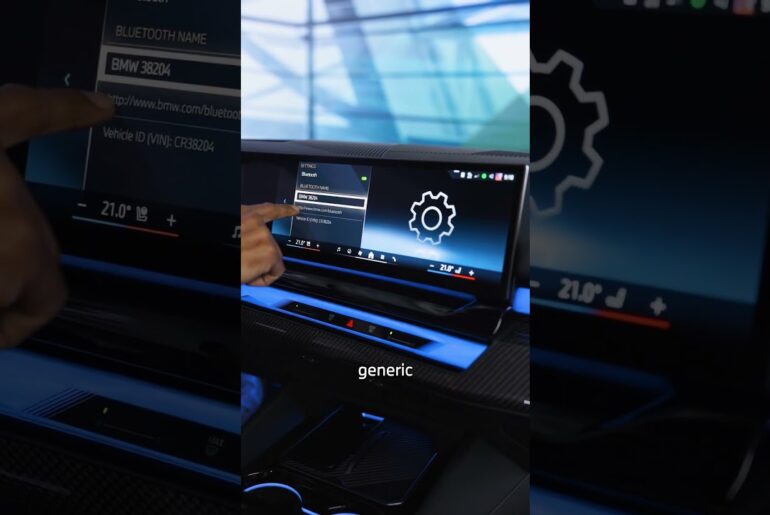 BMW Hidden Features: Changing The Bluetooth Name.