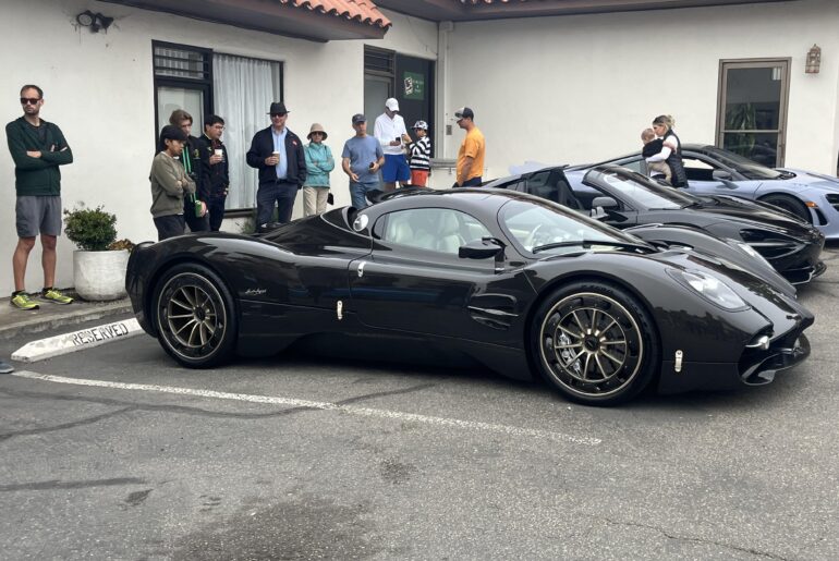 [Pagani Utopia] at Cars and coffee in San Diego