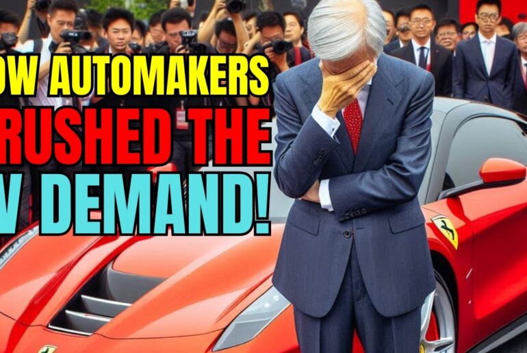 The EV Demand Collapse: What Automakers Got Horribly Wrong! Electric Vehicle Demand Nosedives!