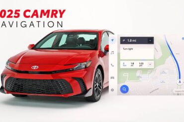 How to Use Toyota's Cloud Navigation | Toyota Camry Drive-Off Essentials