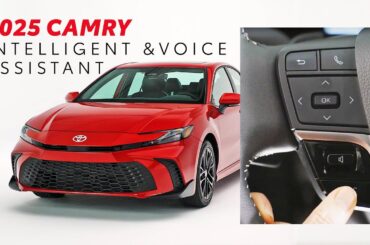 2025 Toyota Camry: How to Use Voice Assistant | Toyota Camry Drive-Off Essentials