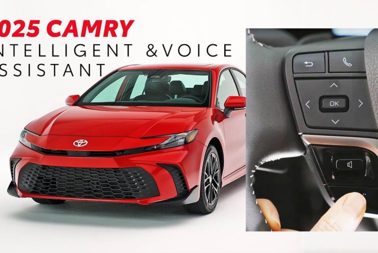 2025 Toyota Camry: How to Use Voice Assistant | Toyota Camry Drive-Off Essentials