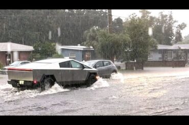 Shocking! Look what happens to electric vehicles in a hurricane!