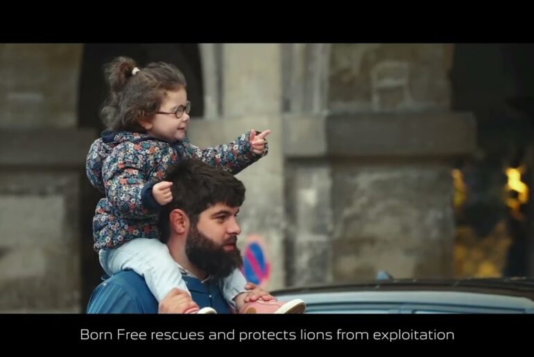 Peugeot X Born Free | Powered by lions