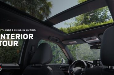 2025 Mitsubishi Outlander Plug-in Hybrid SUV Interior | Mitsubishi Motors