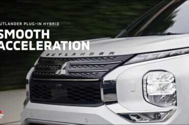 2025 Mitsubishi Outlander Plug-in Hybrid SUV Acceleration | Mitsubishi Motors